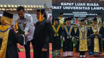 Ilmu untuk Negeri: Unila Kukuhkan 9 Guru Besar dengan Kepakaran Strategis untuk Lampung dan Indonesia